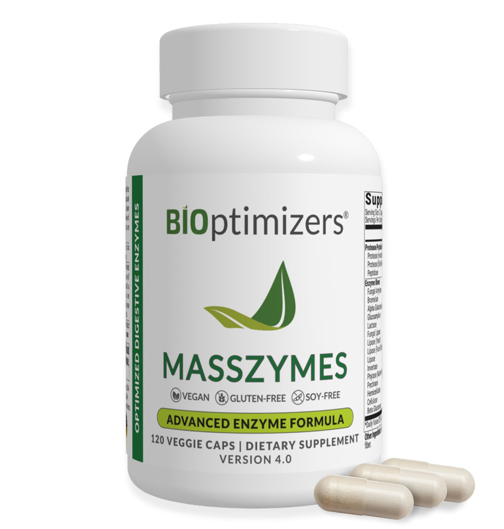MassZymes - Complete Digestive Enzymes for Gut Health | BIOptimizers