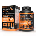 Mastermedi Biotin 20,000mcg with Collagen & Hyaluronic Acid – Hair, Skin & Nails (60 Capsules, 2-Month Supply)