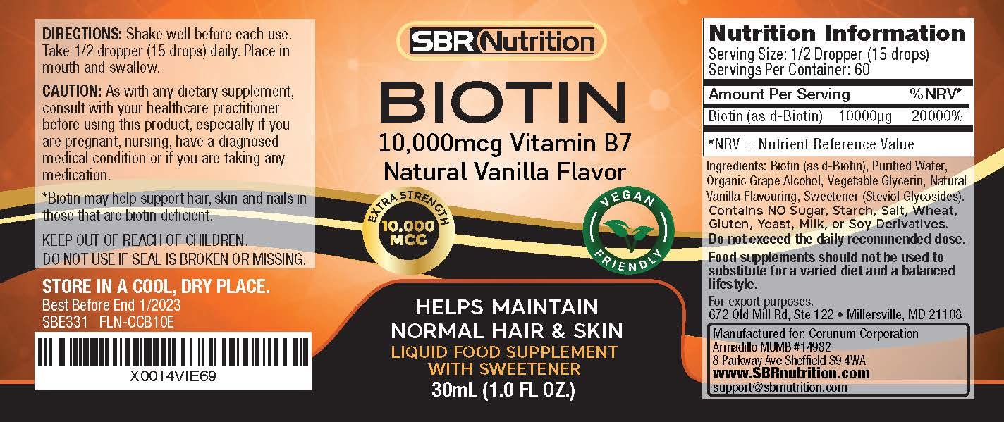 MAX Absorption Biotin Liquid Drops, 10000mcg of Biotin Per Serving, 60 Serving, No Artificial Preservatives, Vegan Friendly, Supports Healthy Hair Growth, Strong Nails and Glowing Skin, Made in USA