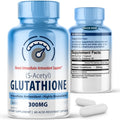MAXLIFE NATURALS S-Acetyl L-Glutathione 300mg – 60 Acid-Resistant Capsules, High Bioavailability