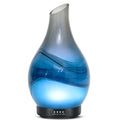 MAXWINER Essential Oil Diffuser – Handmade Art Glass, 7 Color Lights, Auto Shut-Off, 120ml