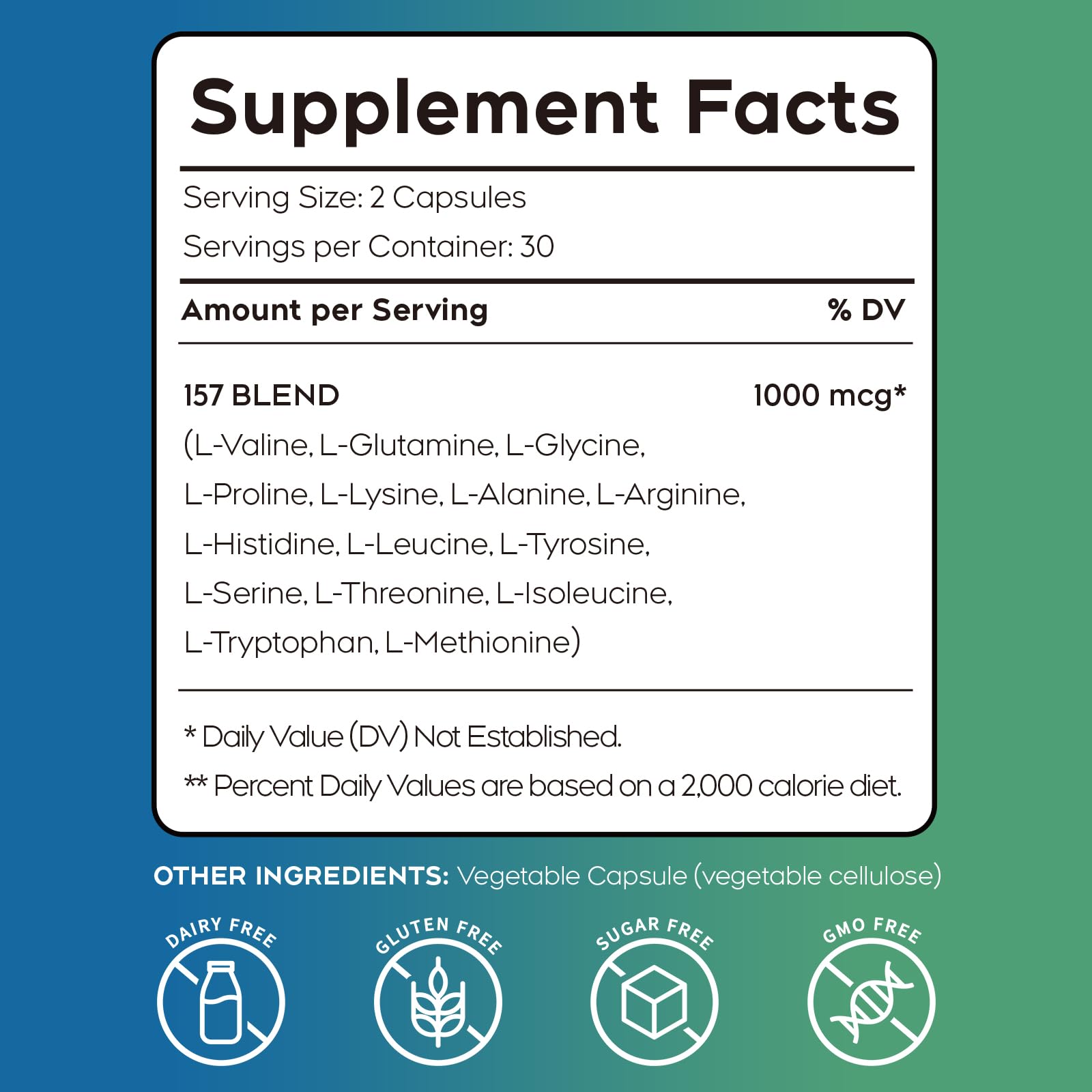 MayBeJiangWei Collagen Capsules 157, 1000mg - Gluten Free & Non-GMO (60 Count)
