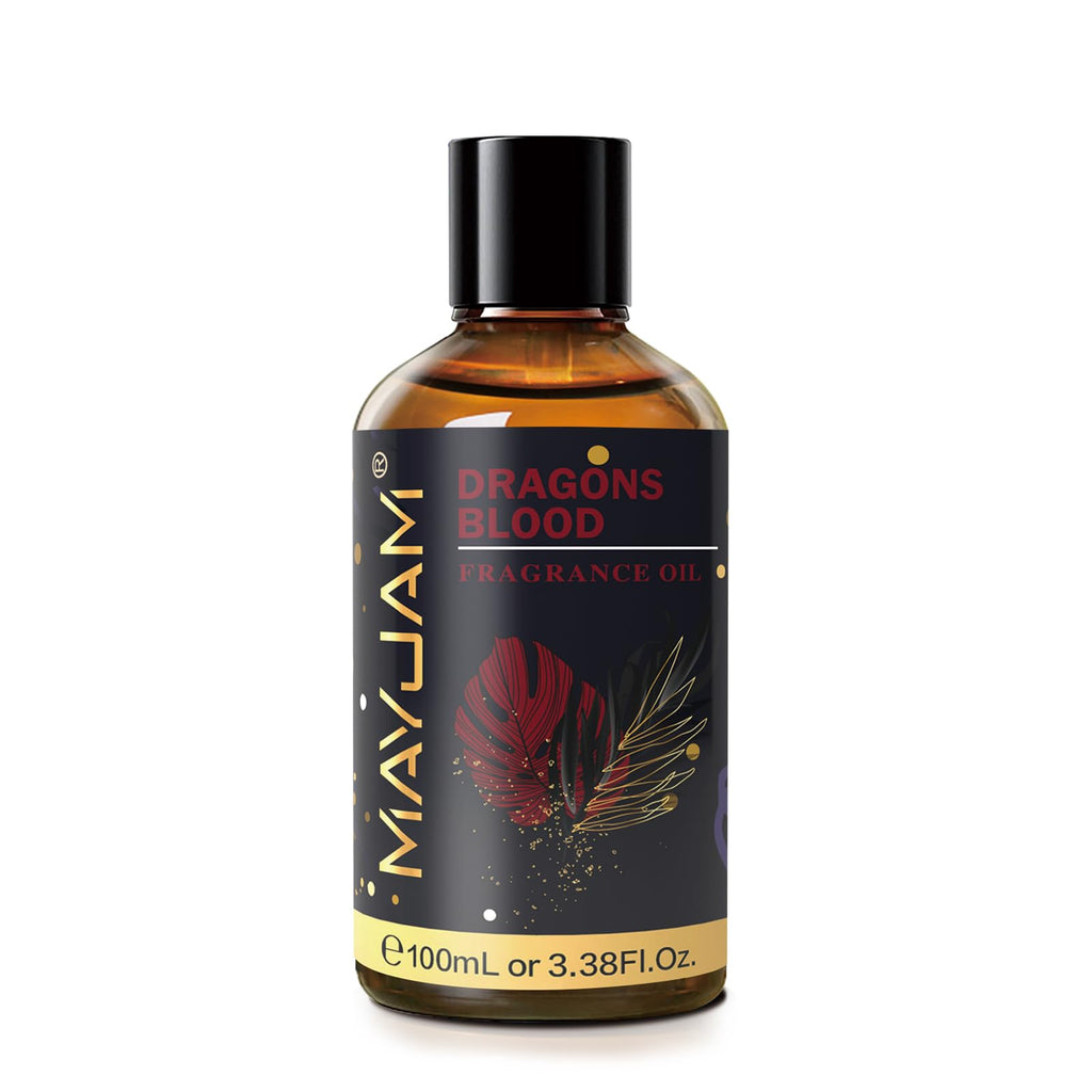 MAYJAM Dragons Blood Fragrance Oil 100ml | Glass Dropper | Diffusers, Soap & Candle Making