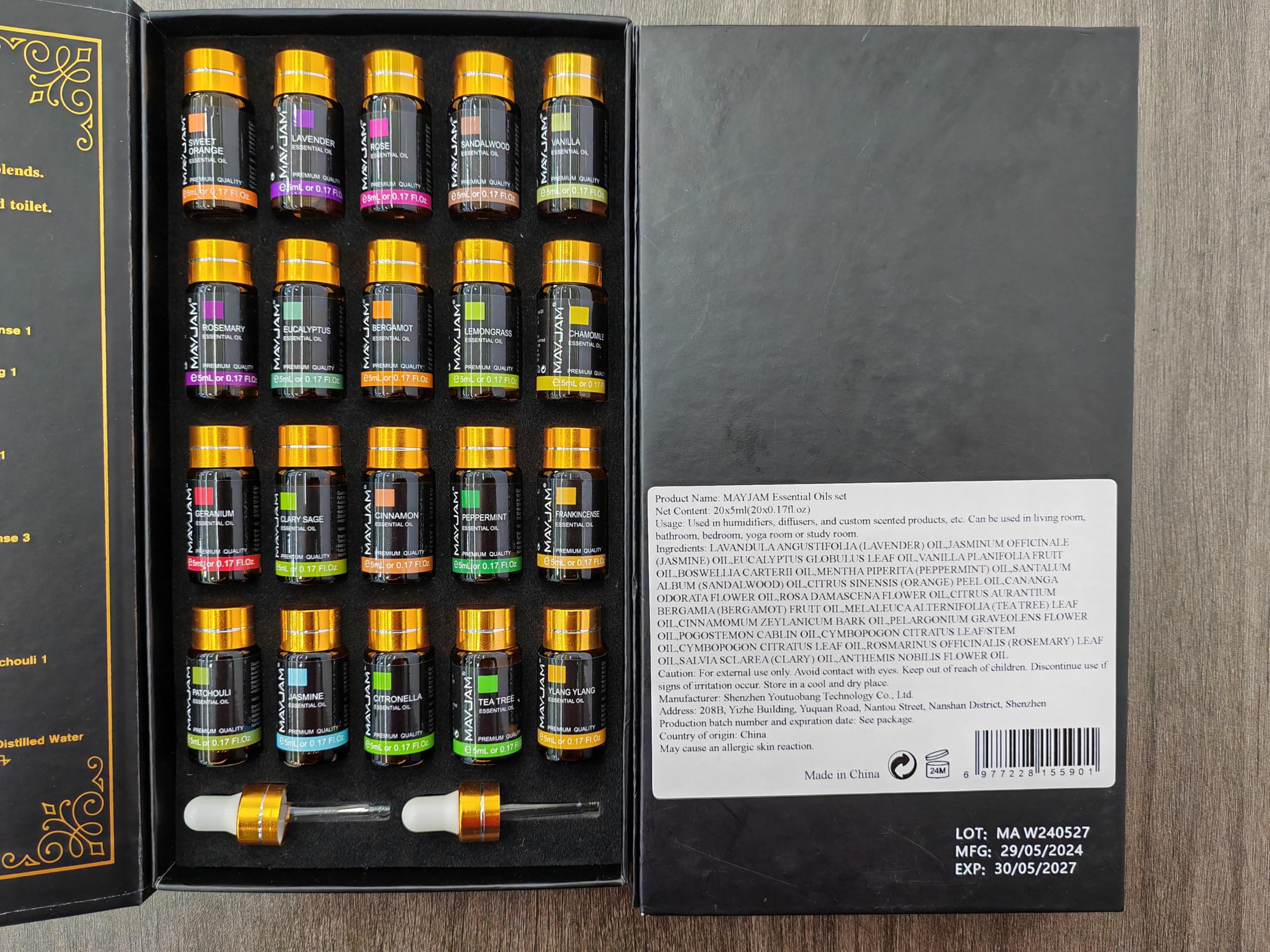 MAYJAM Tea Tree 20x5ml Essential Oil Gift Set