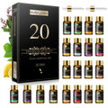 MAYJAM Essential Oil Gift Set – 20x5ml Pure Oils for Diffusers, Massage, DIY Candles & Soaps