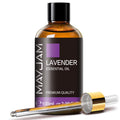 MAYJAM Lavender Essential Oil for Diffusers - 3.38 fl oz (100 ml) - Lavender Oil for Skin, Hair, Massage, Aromatherapy, Soap & Candle Making