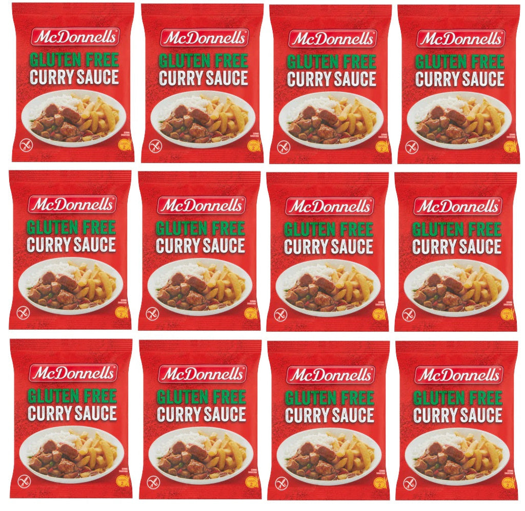 12 x Mcdonnells Gluten Free Curry Sauce 50Gr