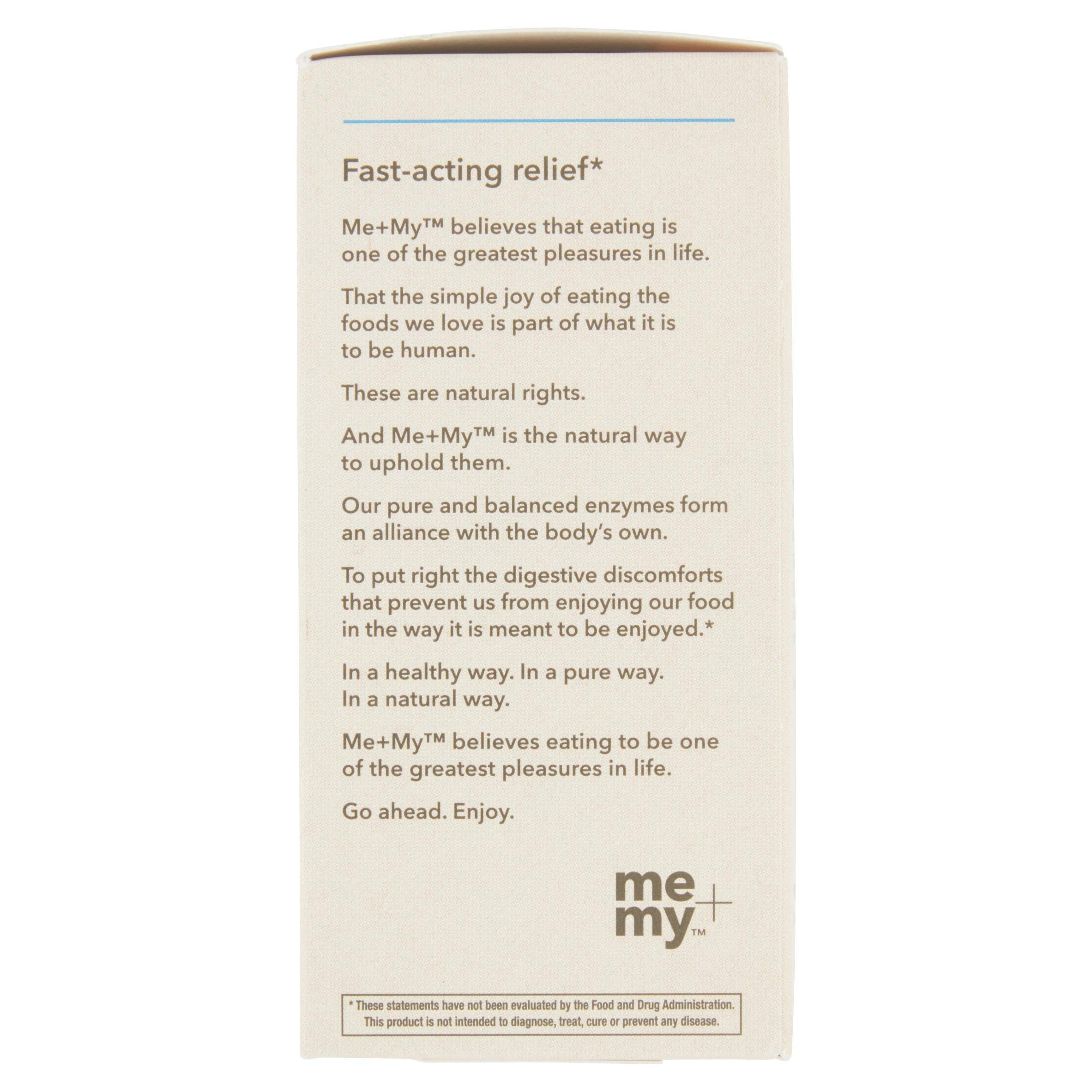 Me + My Gluten Assist Dietary Enzyme Supplement – Fast-Acting Gluten & Carbs Digestive Support