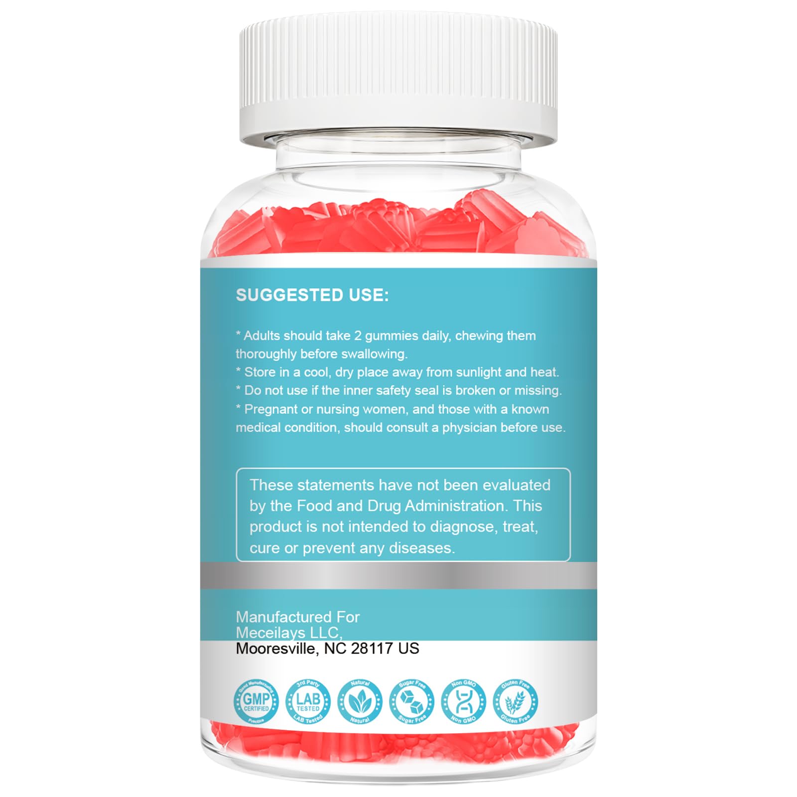 Meceilays Hmb and Leucine Gummies - Hmb & Leucine Gummies