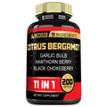 Mecisco Citrus Bergamot 11in1 1000mg – Immune & Circulatory Support, 200 Capsules