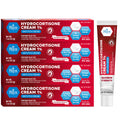 MED PRIDE Hydro Cortisone Cream 1% OTC — Bulk Pack 4x1oz for Rash, Eczema & Bug Bites