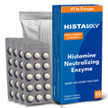 Medagel HISTAsolv Extra Strength DAO Enzyme for Histamine Intolerance – 60 Pack (Austria)