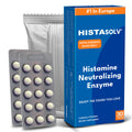Medagel HISTAsolv Extra Strength DAO Enzyme Supplement for Histamine Intolerance - 30 Pack, Made in Austria