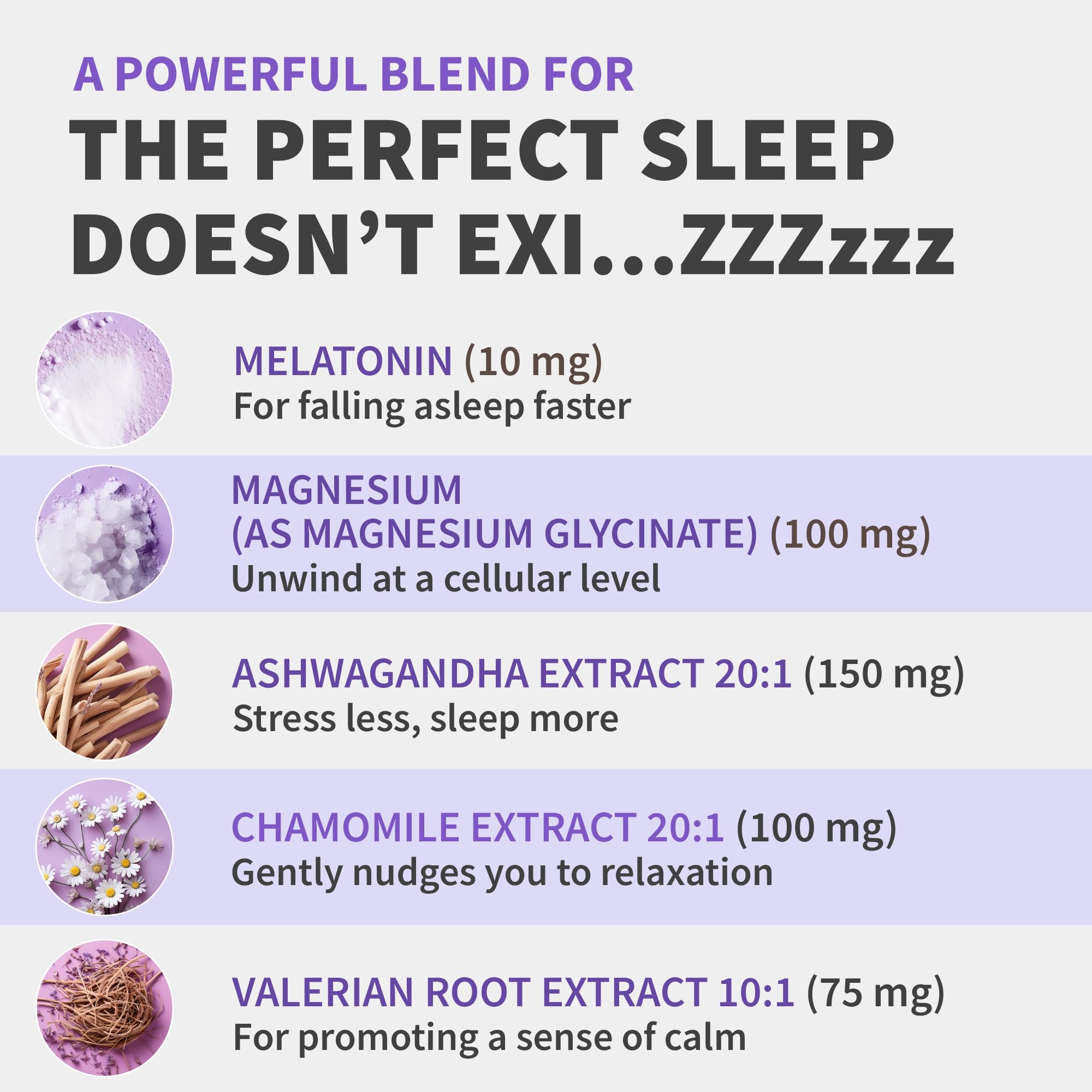 MEDCHOICE 12-in-1 Melatonin Sleep Capsules – 10mg with Magnesium, Ashwagandha (90ct)
