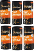 6 x Sharwoods Medium Curry Powder 102G