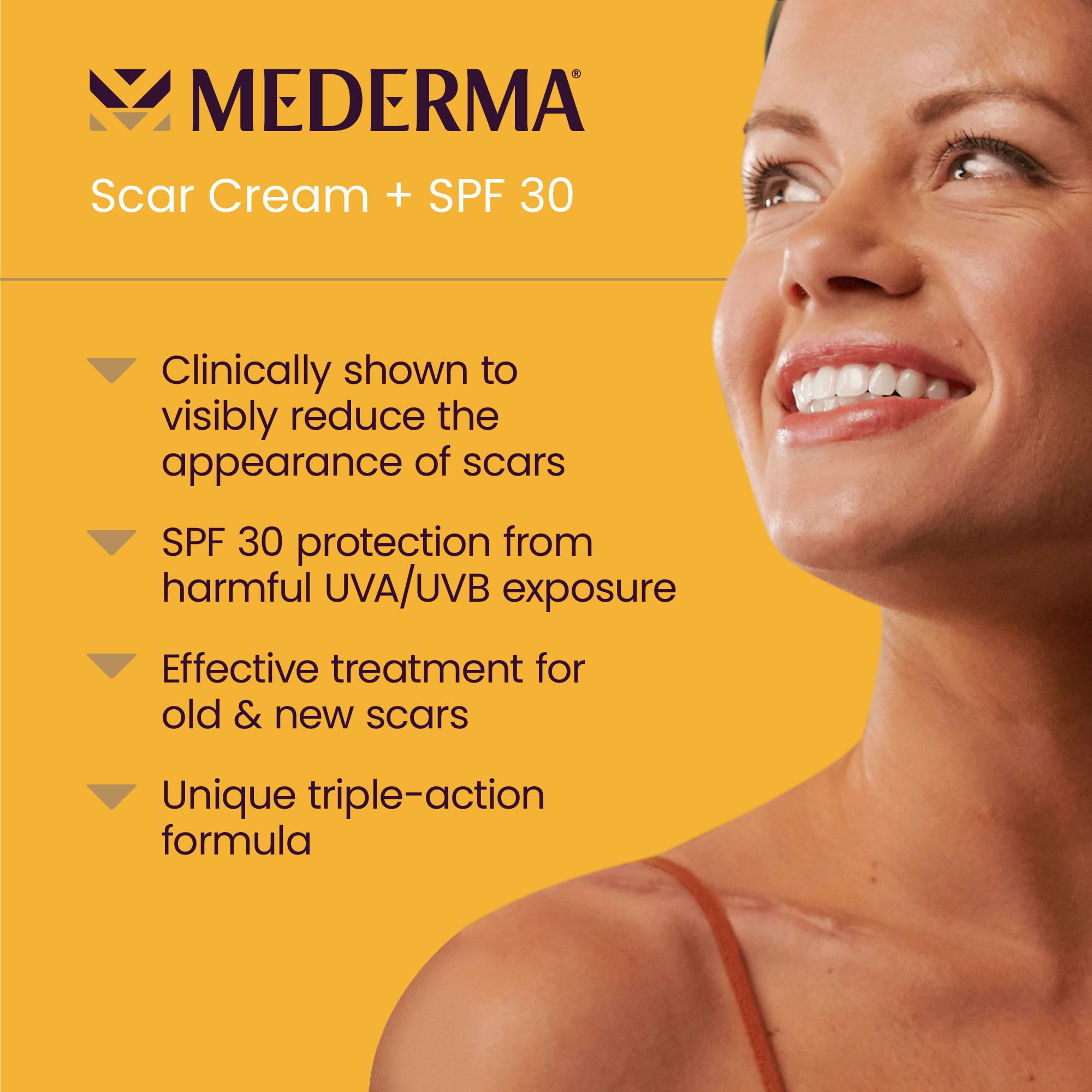 Mederma Scar Cream Plus SPF 30 - Advanced Scar Treatment with Sun Protection (0.7 oz)