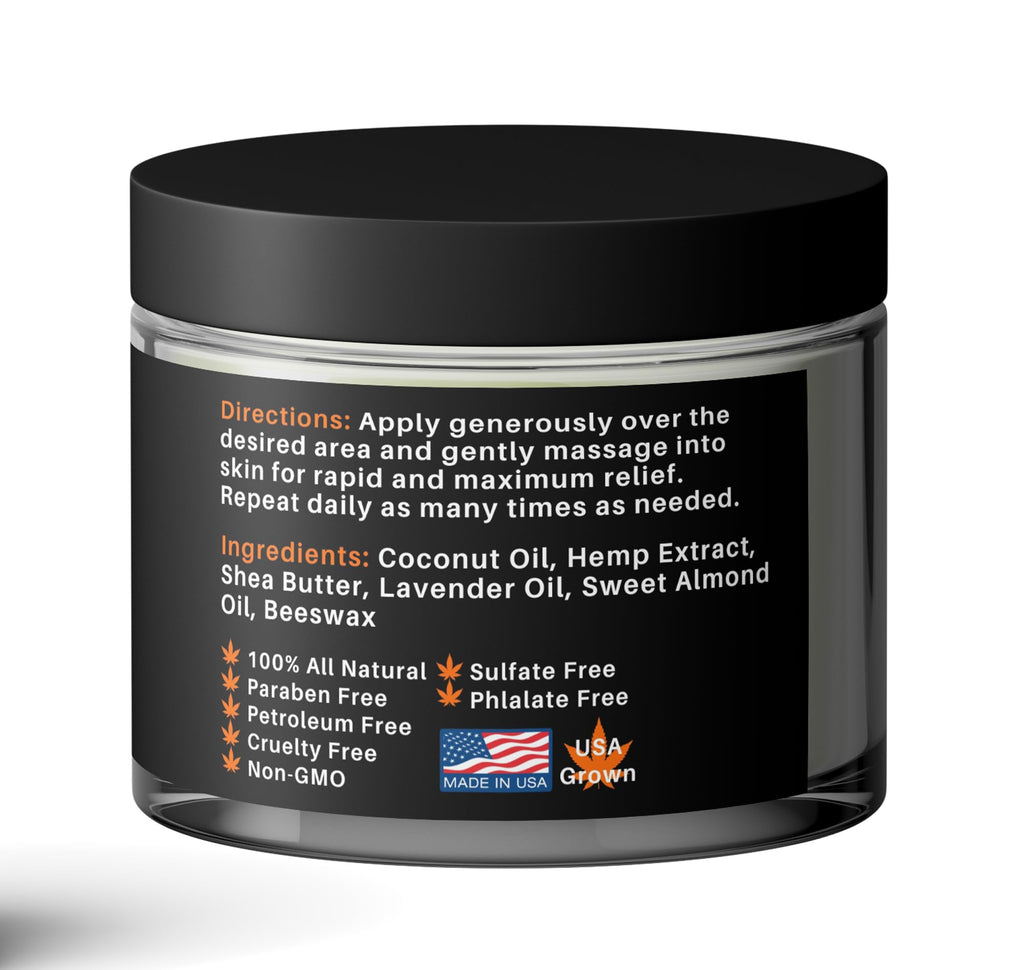 Medical Miracles Hemp 3000mg Salve – Extreme Strength for Joints | USA Made