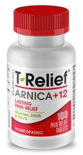 MediNatura T-Relief Arnica +12 Natural Actives – Whole Body, Fast-Acting Homeopathy (100 Tablets)