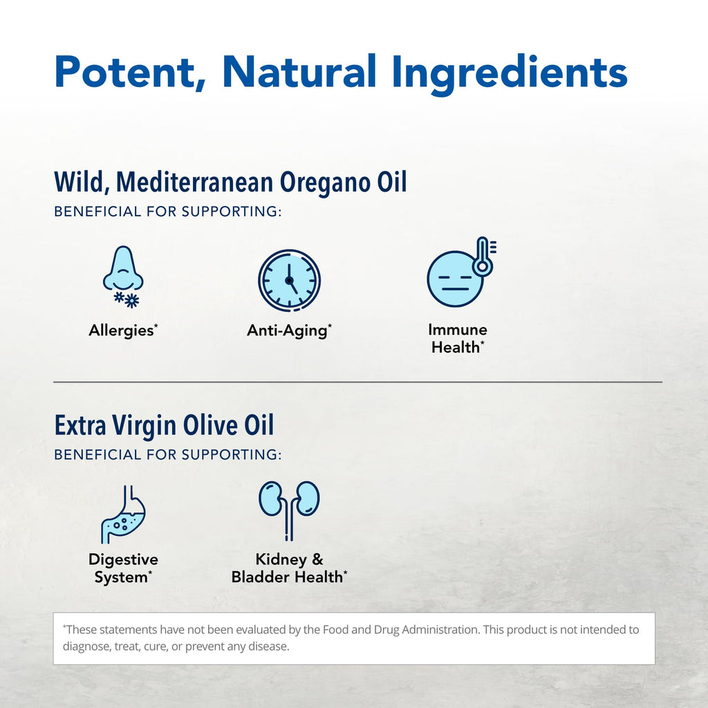 Oreganol P73 Oregano Oil - Unprocessed Wild Organic 1 oz | Non-GMO | 432 Servings