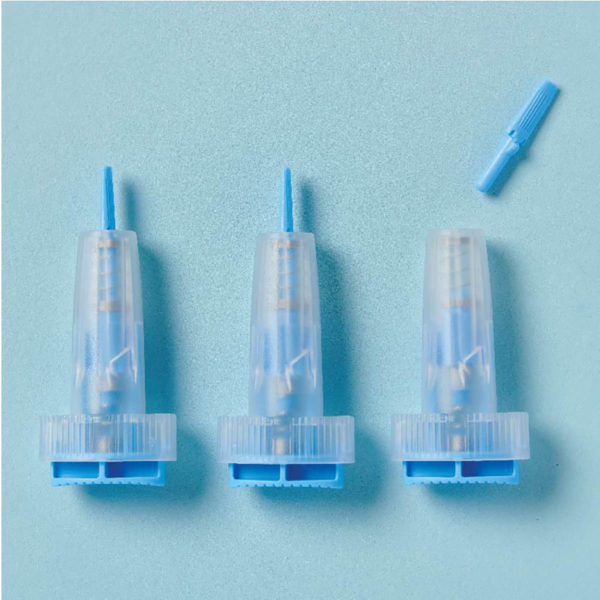 Medline Sterile Safety Lancets – Push-Button 28G x 1.6 mm, Box of 200