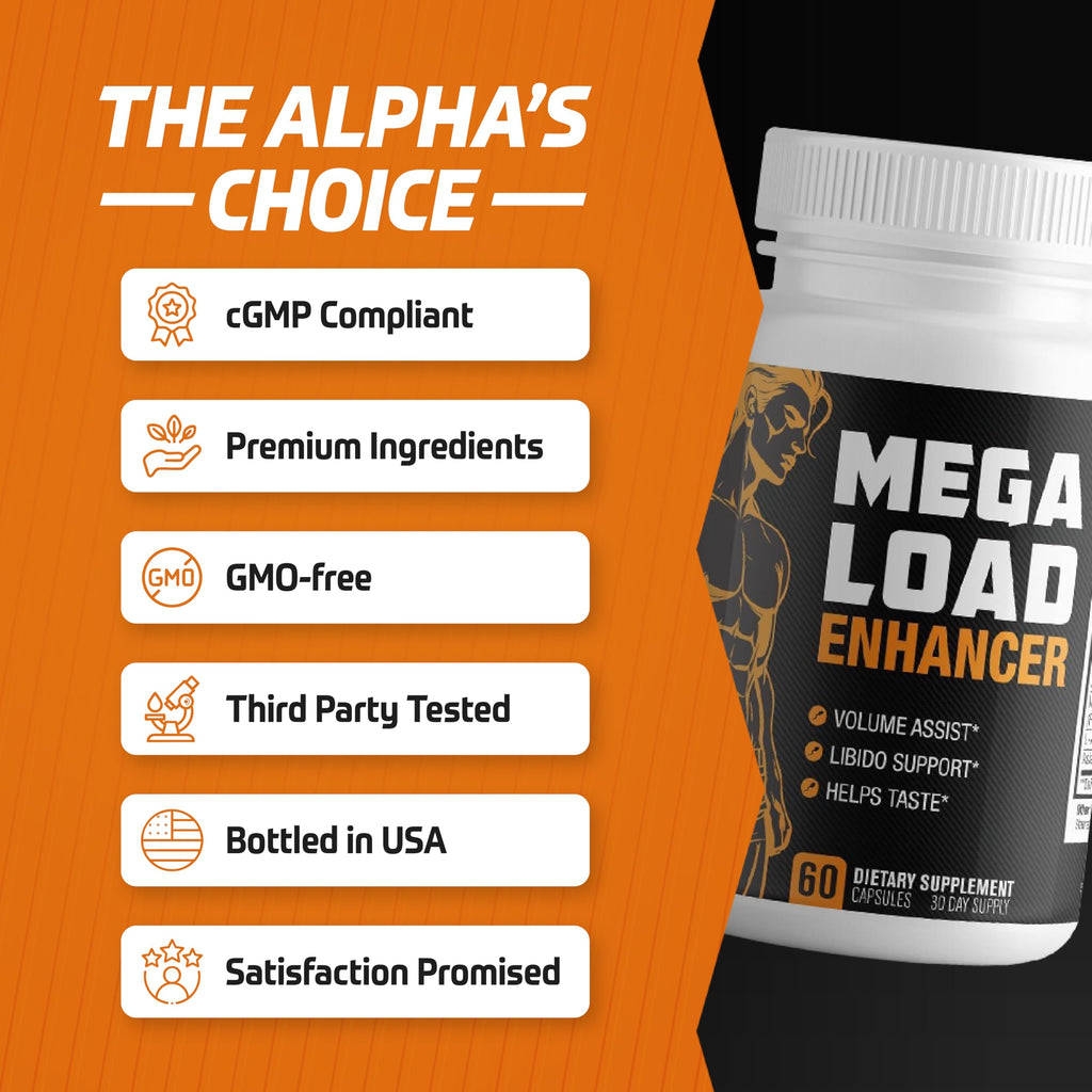 Mega Load Enhancer – Semen Volume Booster for Men | Supplement Universe