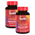 MegaRed Extra Strength Krill Oil 500mg - EPA/DHA, No Fishy Aftertaste | Heart Health, 80 Softgels (2 Pack)