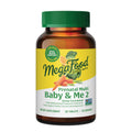 MegaFood Baby & Me 2 Prenatal Vitamin & Minerals – Folate, 2.5x Choline, Iron, Iodine, Vitamin C & D – 60 Tabs (30 Servings)