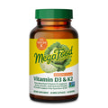 MegaFood Vitamin D3 5000 IU (125 mcg) – D3 + K2 for Bones, Teeth & Immune Health