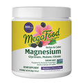 MegaFood Relax + Calm Magnesium Powder – 50 Servings (7.05 oz) | Glycinate, Citrate & Malate | Allergen-Free Blackberry Hibiscus Oasis
