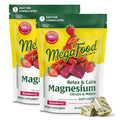 MegaFood Relax + Calm Magnesium Soft Chews – Strawberry, Citrate & Malate, 30 Chews