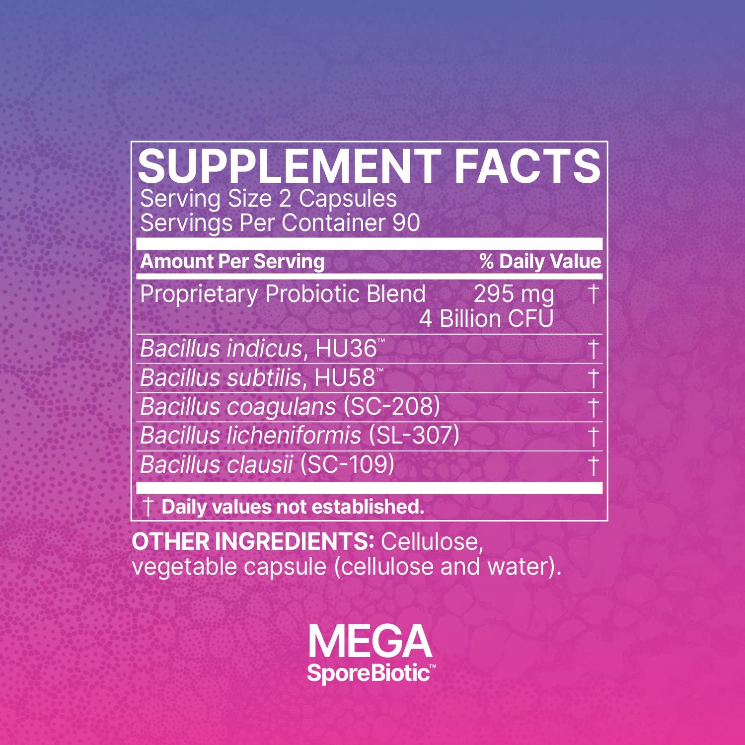 MegaSporeBiotic Probiotics - Spore-Based Digestive Health (180 Capsules)