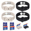 MEIYYJ Motion Sickness Bands – Sea Wristbands for Travel (Adults & Kids)