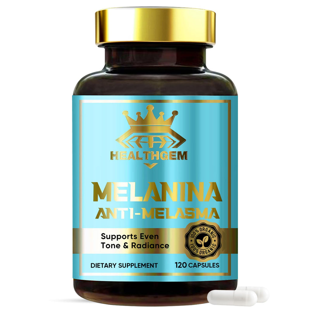 HEALTHGEM Melanina Anti-Melasma Capsules 120 Count – Hyperpigmentation Support