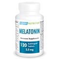 Supersmart Melatonin 2.5mg Ultra Fast Acting – Sublingual Mint | Non-GMO, Gluten Free, Vegan | 60 Tablets