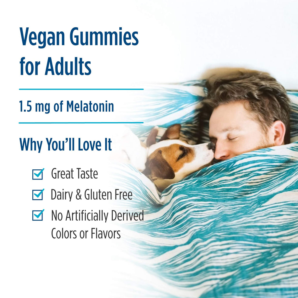 Nordic Naturals Zero Sugar Melatonin Gummies – Raspberry, 1.5 mg (60 Gummies) – Vegan, Non-GMO
