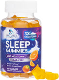 Melatonin Sleep Gummies Sugar Free - 6 mg for Adults, 60 Count