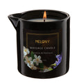 MELONY Luxury Massage Candle – Moisturising Body Oil for Relaxation (Jasmine & Patchouli)