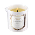 MELONY Luxury Massage Candle – Moisturising Body Oil, 8.1 oz, Creamy Vanilla