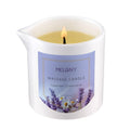 MELONY Luxury Massage Candle – Lavender Chamomile, 8.1OZ | 4-in-1 Moisturising Candle