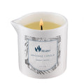 MELONY Massage Oil Candle - Natural Soybean, Moisturizing Body Oil, 8.1 oz, Amber Vanilla
