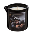 MELONY Massage Oil Candle | Natural Soy Wax 8.1oz Cocoa Truffle – Calming & Relaxing