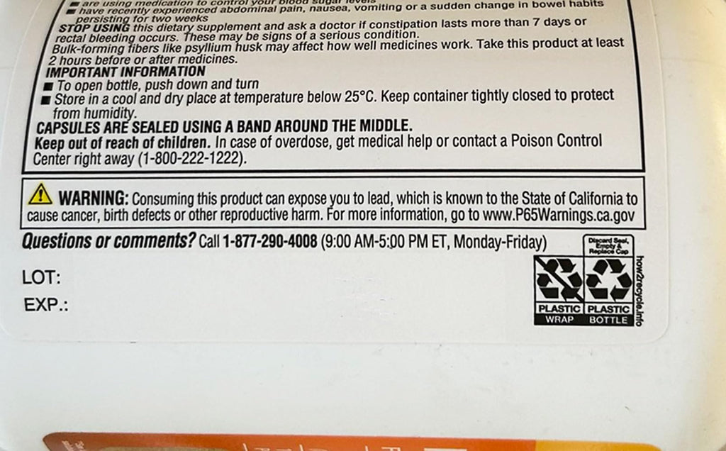 Member's Mark Fiber Capsules 2Pack (400 Count) – Psyllium Husk, Doctor-Recommended Fiber Supplement