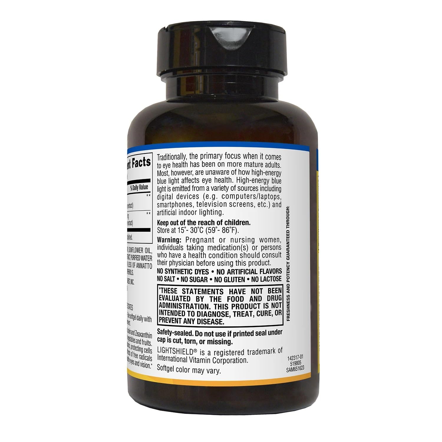 Members Mark Lutein 25mg & Zeaxanthin 5mg (150 Count) – Eye Health Supplement