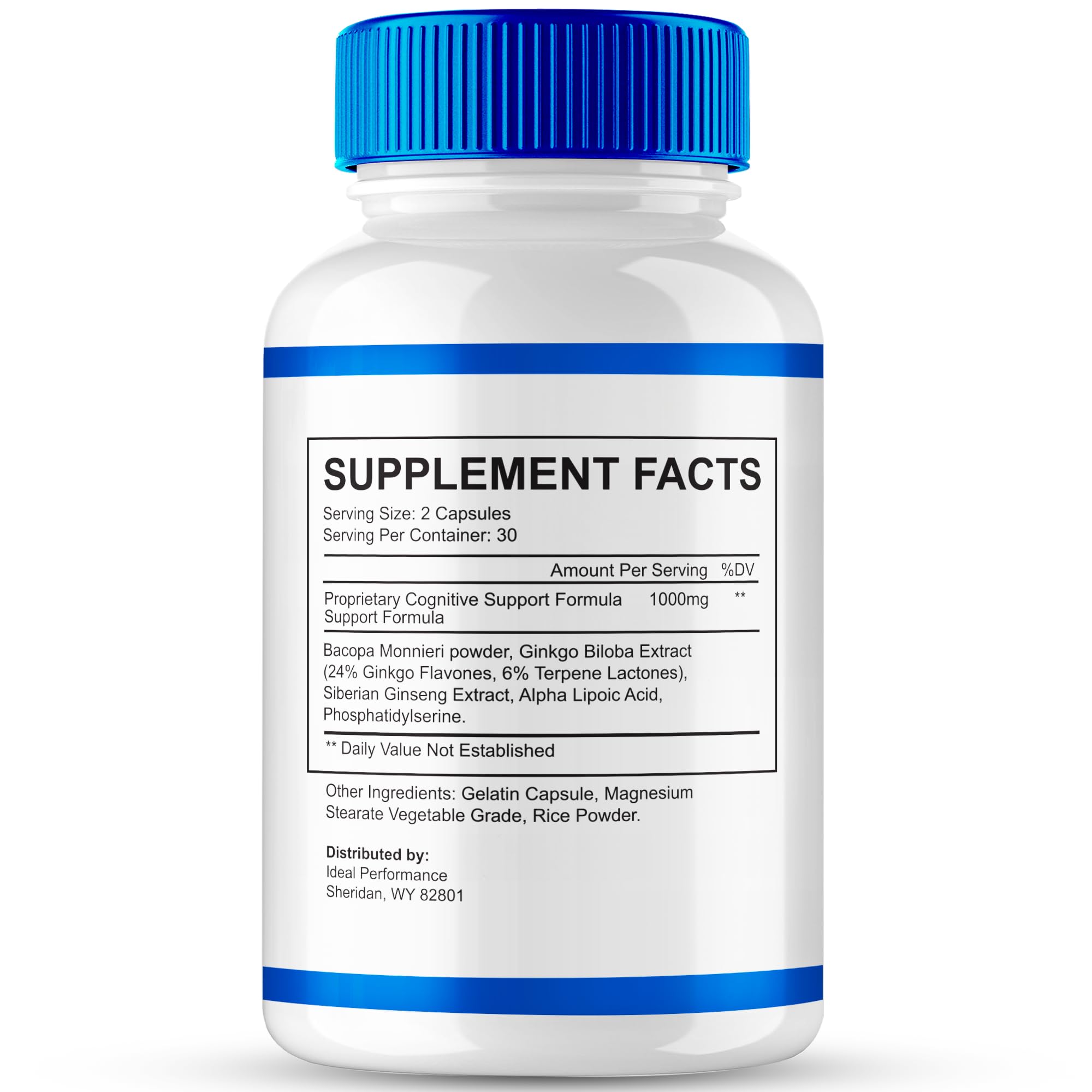 Memory Defender Capsules | MemoryDefender Brain & Memory Supplement Pills – 5 Pack