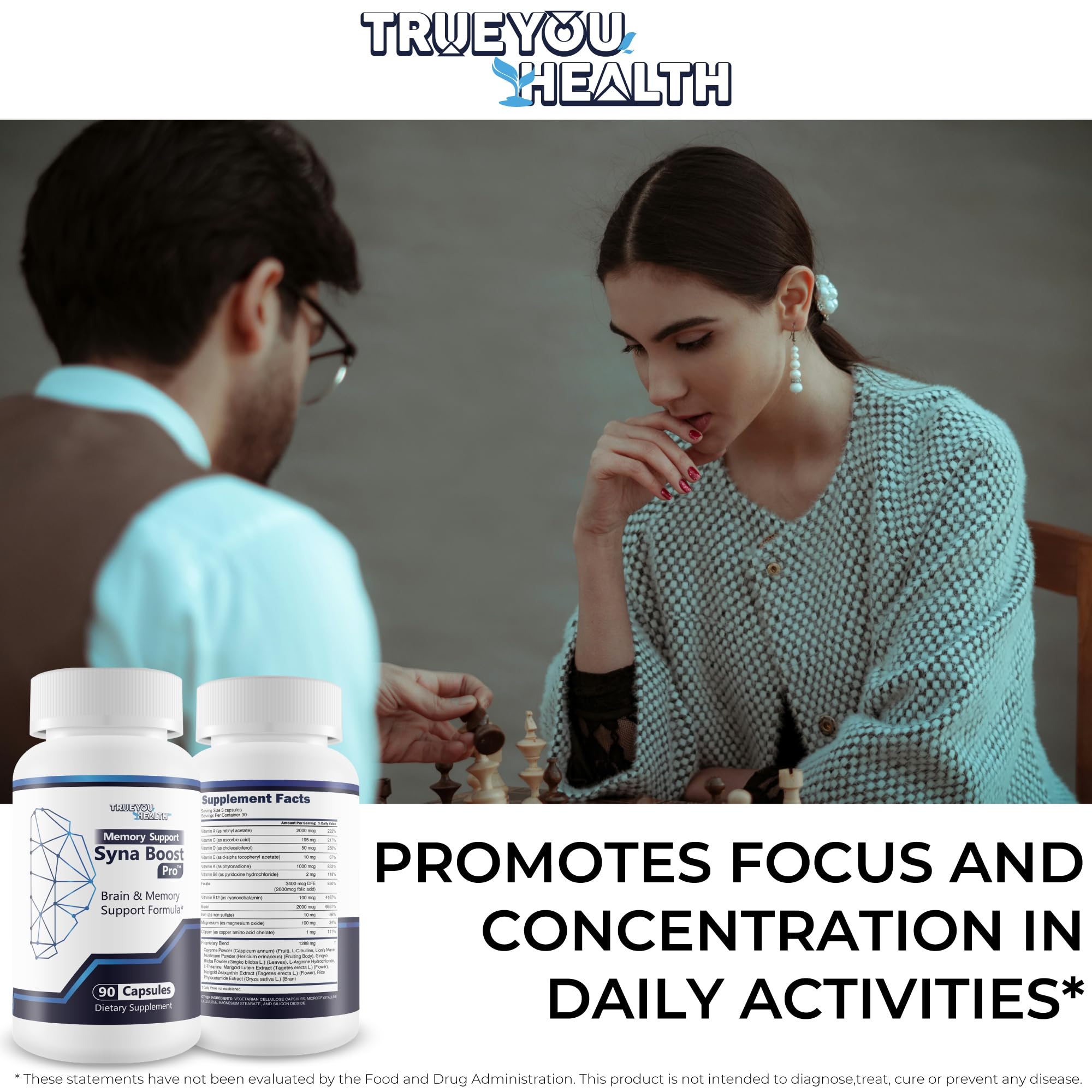 Memory Support Syna Boost Pro – Best Memory & Focus Supplement