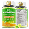 Men 50+ Sugar Free Multivitamin Gummies with Omega-3 CoQ10 D3K2 - 60 ct