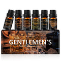 Men Essential Oils Set – 6 Premium Fragrance Oils for Diffusers, Candles & Aromatherapy | Gift Set for Men