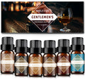 Mens Essential Oils Set – 6 Fragrance Oils for Diffuser, Candle & Soap Making