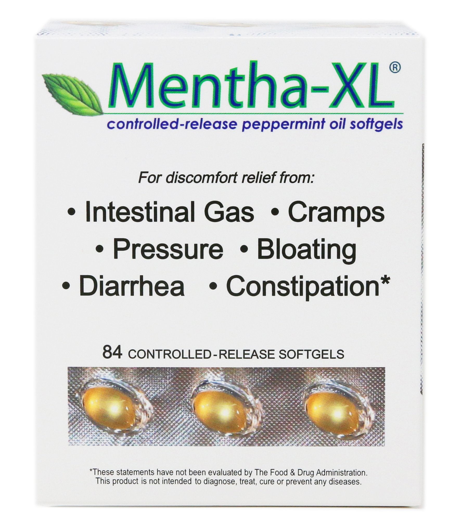 THEMONG Mentha--XL 84cnt Softgels | Potent Peppermint Oil for IBS