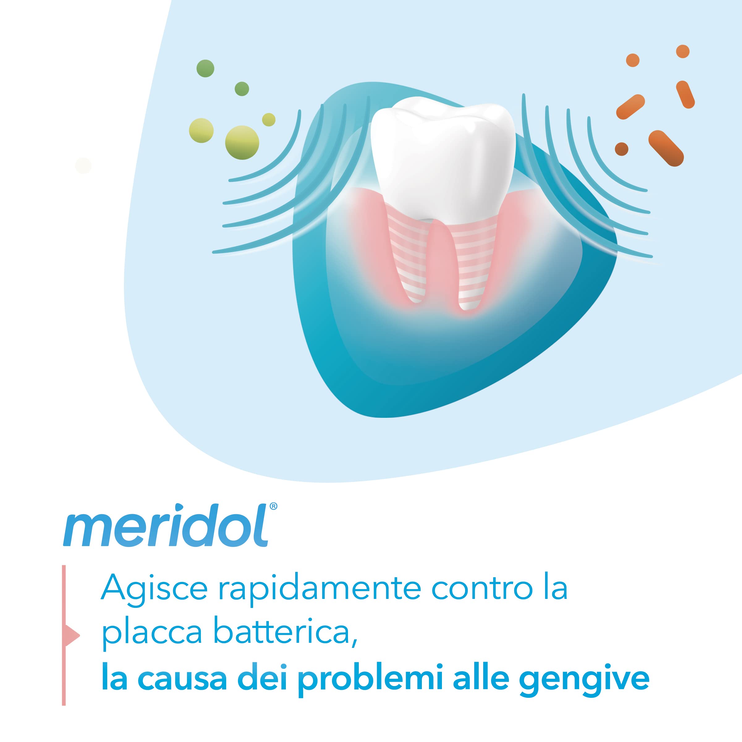 Meridol Gencives Irritees Dentifrice Pack Double – 2 x 75 ml